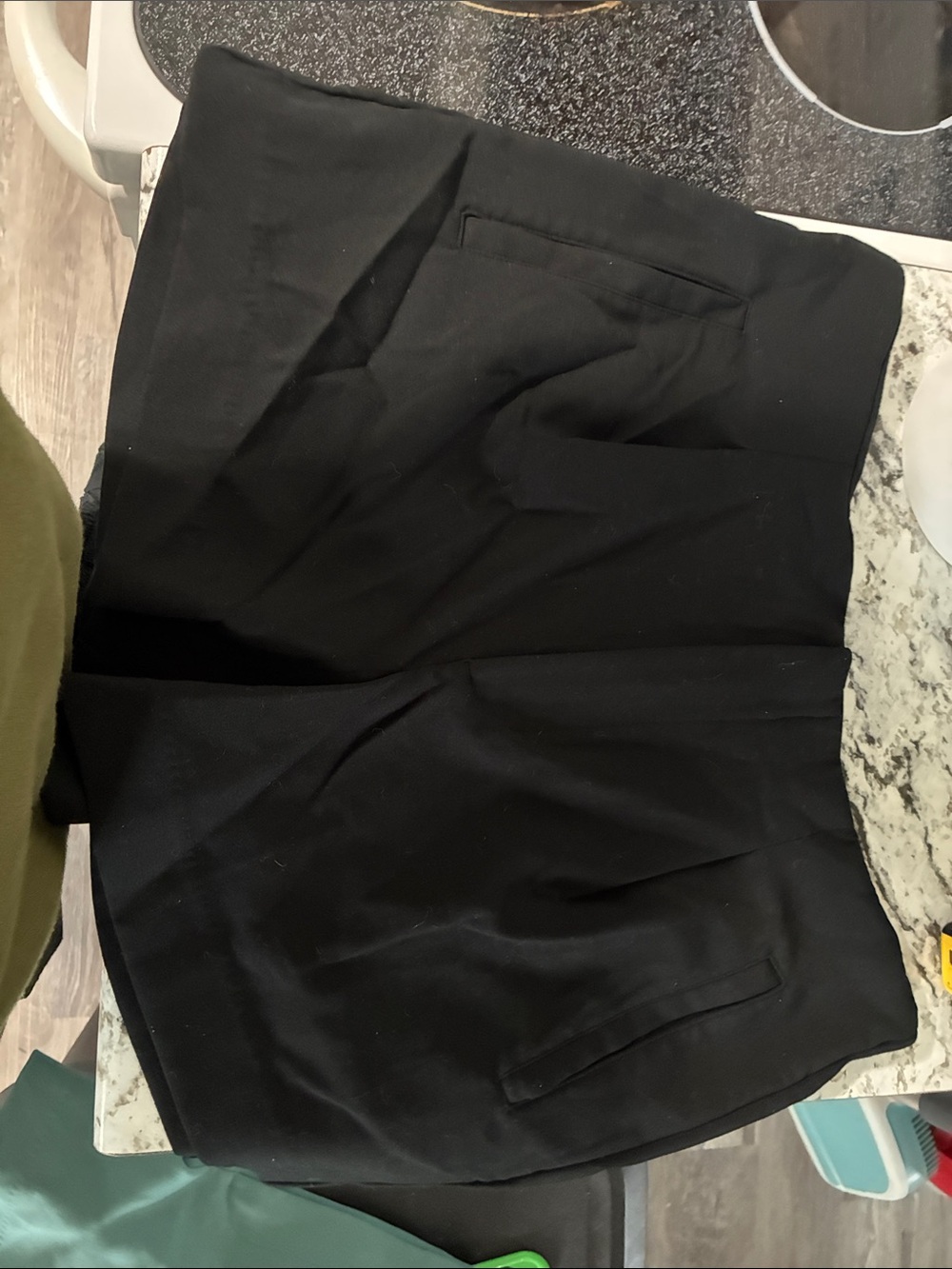 Classic Black Women's Tailored Shorts